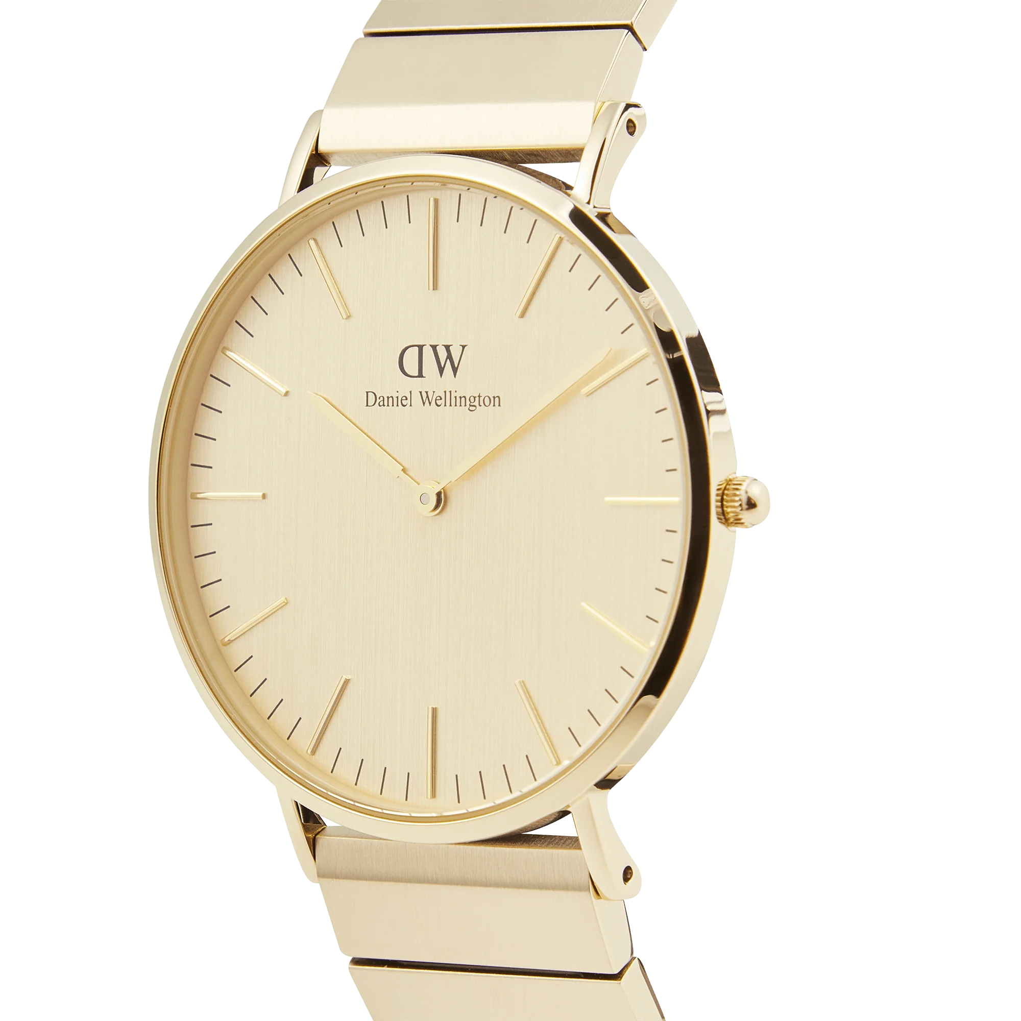 Daniel Wellington Classic Piano Link 40 Gold Watch