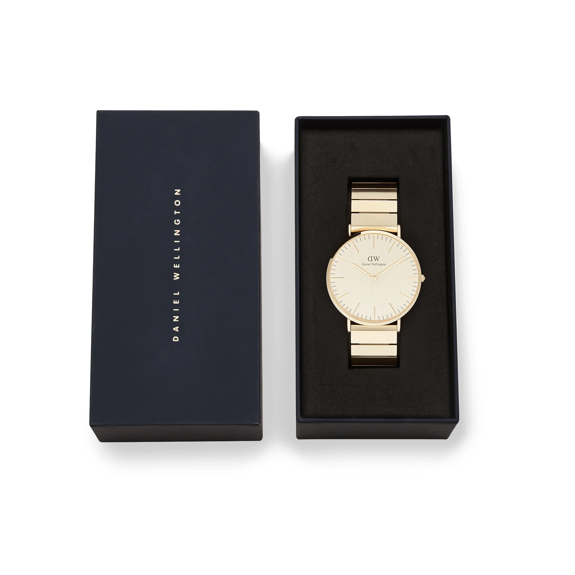 Daniel Wellington Classic Piano Link 40 Gold Watch