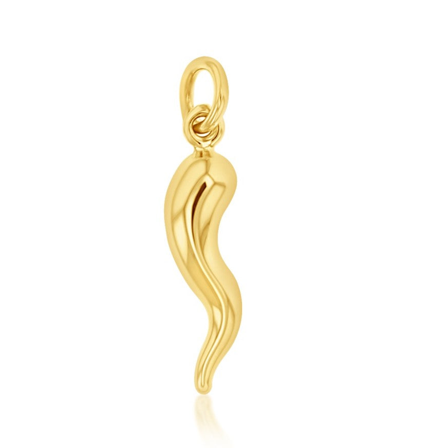 9ct Yellow Gold Horn of Plenty, 12.5mm