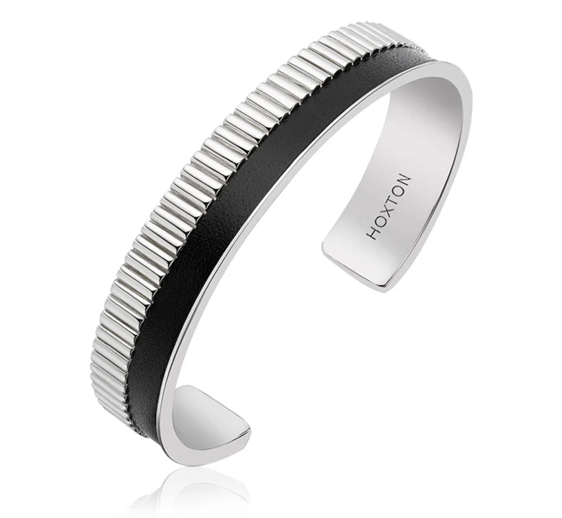 Hoxton Sterling Silver Cuff Bangle