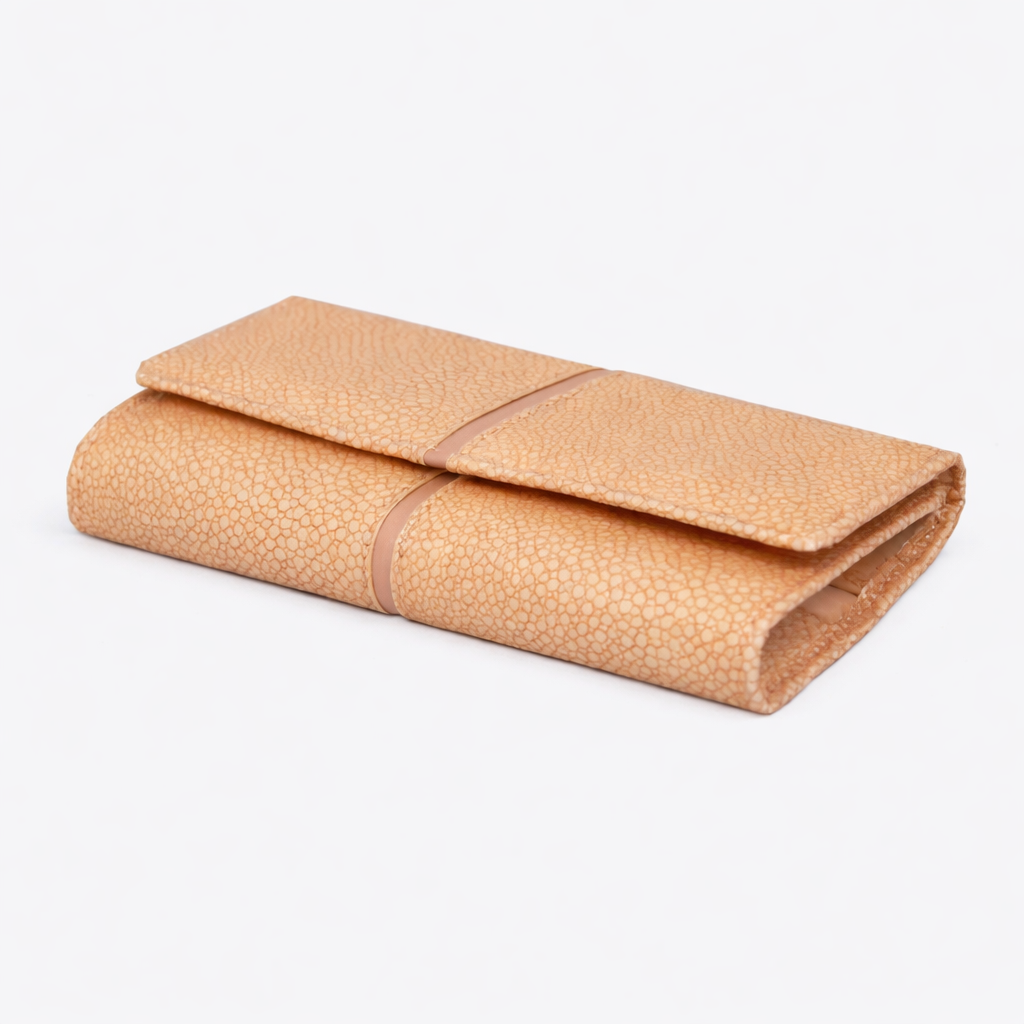 Peach Jewellery Travel Wallet