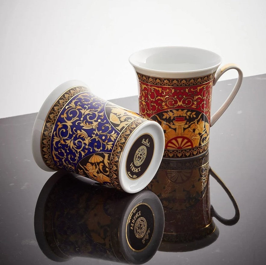 Versace Medusa Red Mug with Handle
