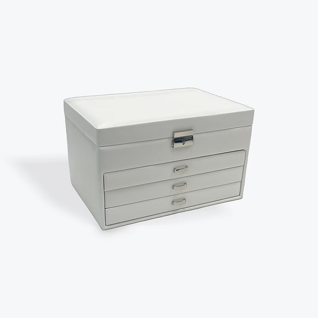 White Jewellery Box