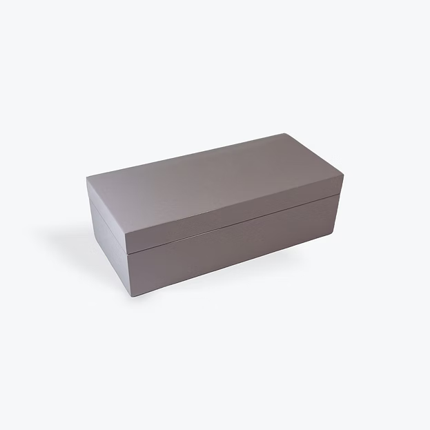 Lilac Rectangle Jewellery Box