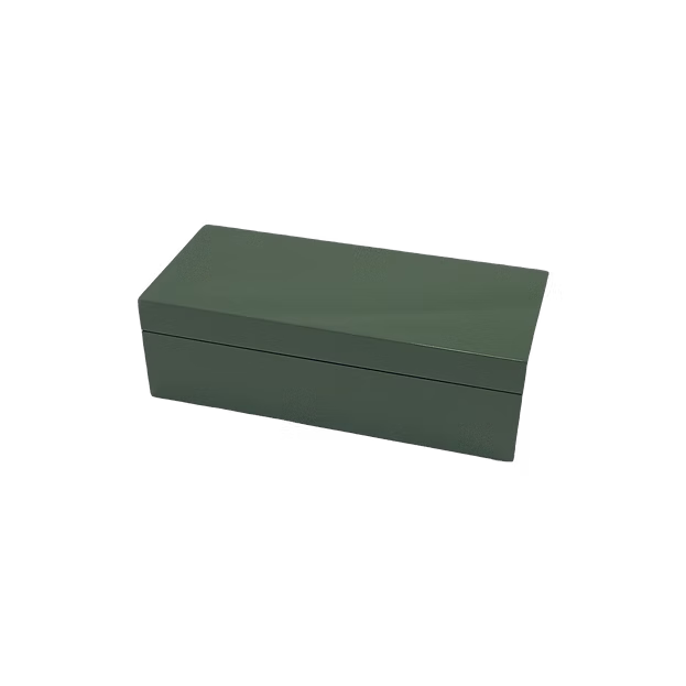 Olive Rectangle Jewellery Box
