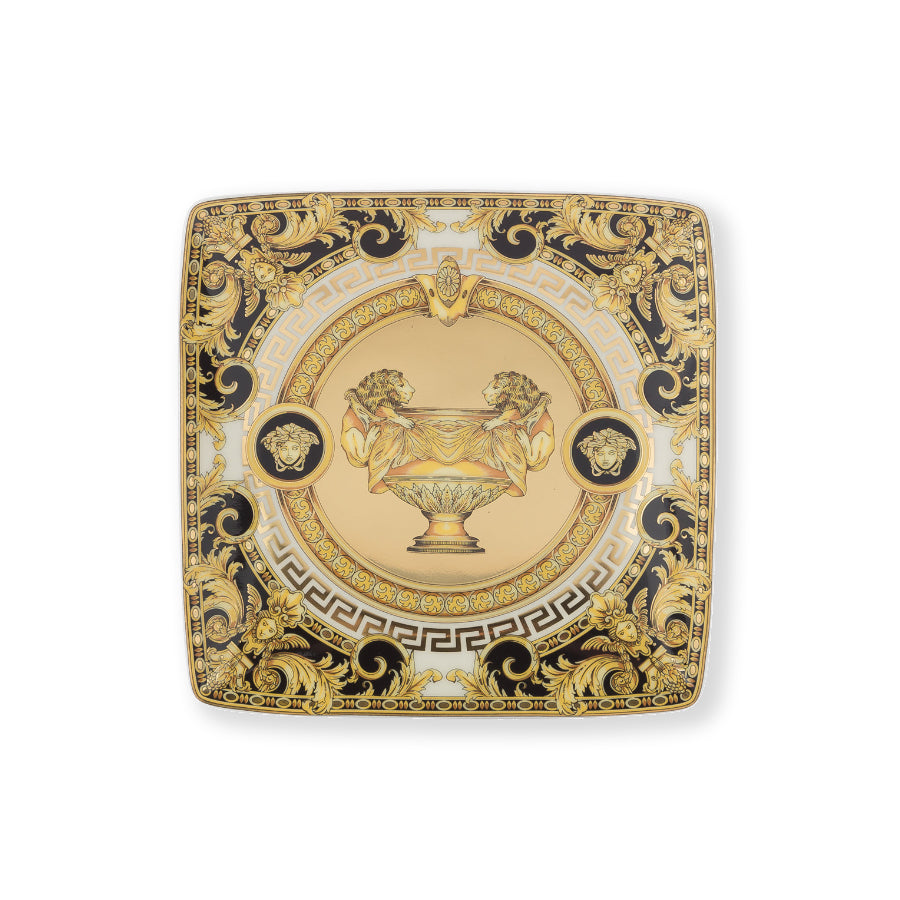 Versace Prestige Gala Square Dish, 12 cm
