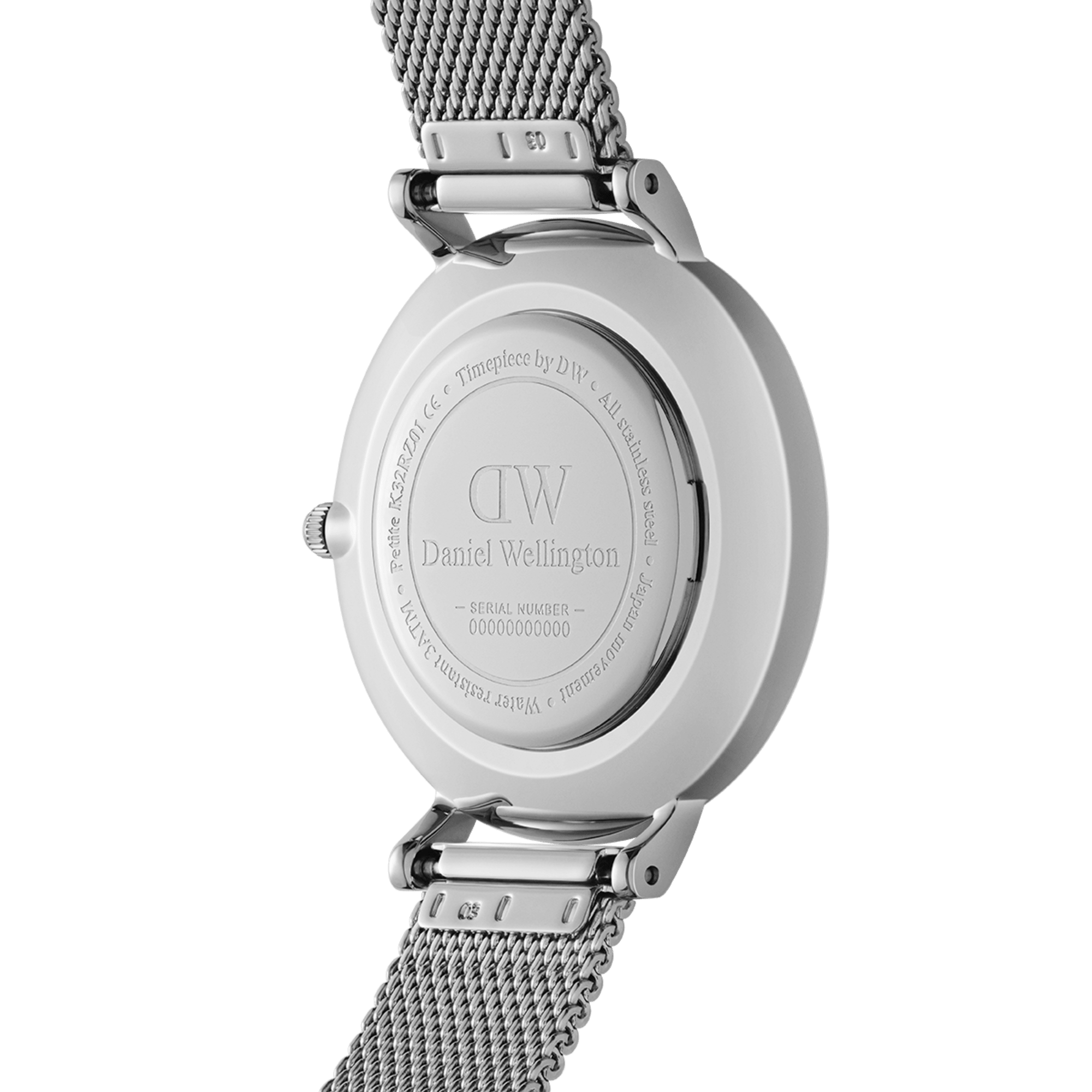 Daniel Wellington Petite 32 Silver & Black Watch