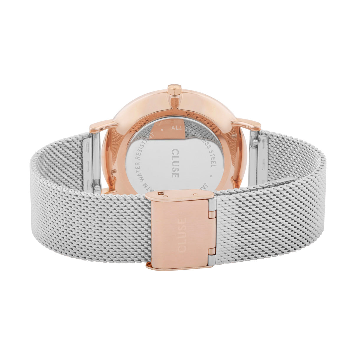 CLUSE Boho Chic Mesh Rose Gold/Silver CW0101201006