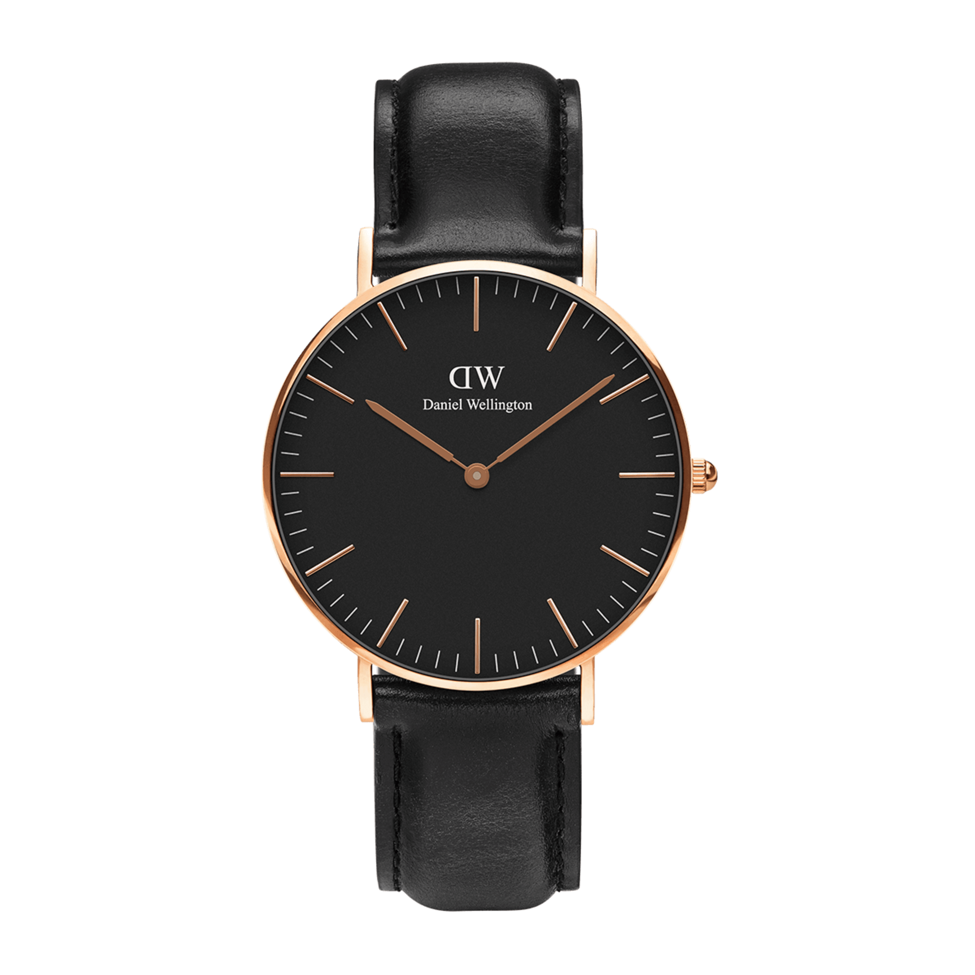 Daniel Wellington Classic 40 Sheffield Rose Gold and Black Watch